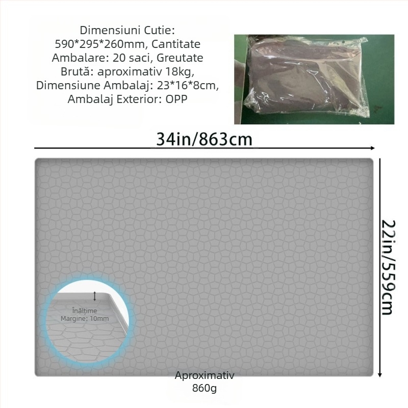 Pet podea covor impermeabil anti-urină pisică covor câine dormit covor anti-scoatere mare silicon pisică așternut covor câine cușcă pad Placemat