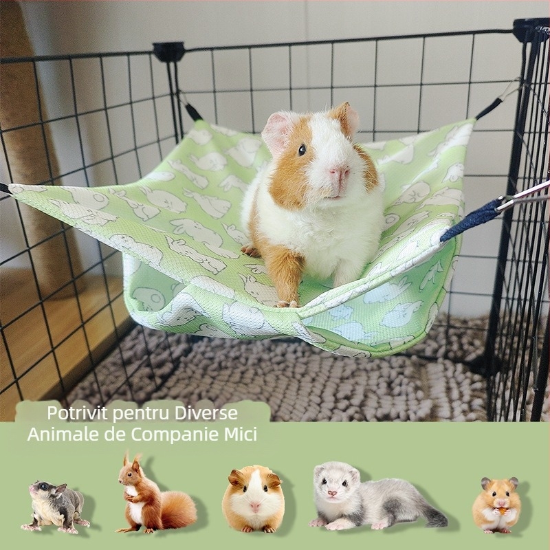 Transfrontalieră animal de companie dihor Guineea porc vară animal de companie agățat sac de dormit hamster miere sac Glak veveriță dublu strat gheață mătase hamac