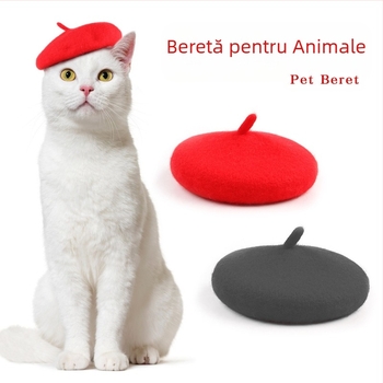 Strict selectate Amazon en-gros toamna și iarna animale de companie pălărie pisică beretă câine lână caldă accesorii pentru pălării