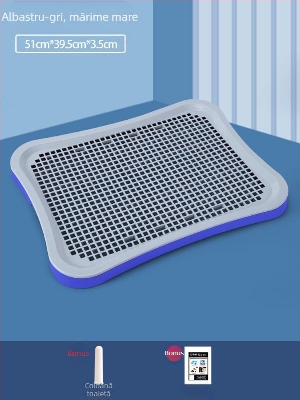 Toaletă pentru câini populară transfrontalieră pentru câini de talie mică și mijlocie, urinal extra mare, urinal, bazin cu nisip, artefact pentru caca, articole pentru animale de companie