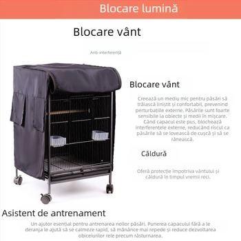 Husă pentru colivie, husă pentru conservarea căldurii, iarna caldă Xuanfeng, husă pentru colivie, husă specială pentru patru anotimpuri