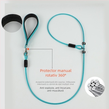 Coarda de tracțiune pentru câini, coarda P integrată, rezistentă la explozie, lanț Chong P, coarda de mers pe jos pentru câini Shoushou, coarda generală pentru câini mici, medii și mari