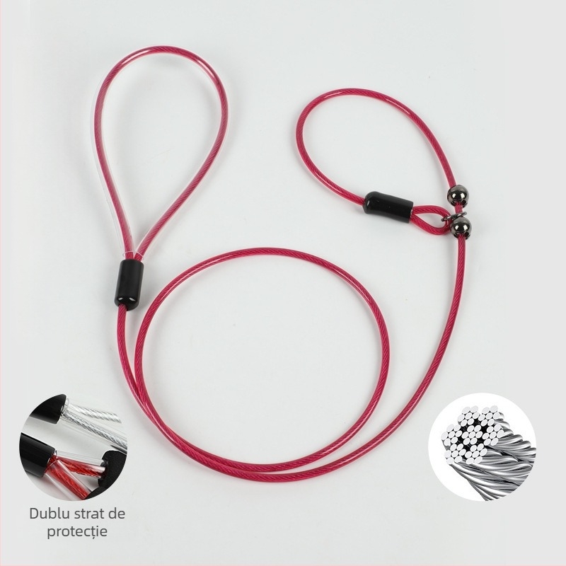 Coarda de tracțiune pentru câini, coarda P integrată, rezistentă la explozie, lanț Chong P, coarda de mers pe jos pentru câini Shoushou, coarda generală pentru câini mici, medii și mari