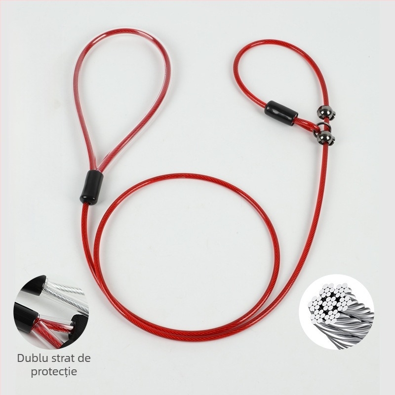 Coarda de tracțiune pentru câini, coarda P integrată, rezistentă la explozie, lanț Chong P, coarda de mers pe jos pentru câini Shoushou, coarda generală pentru câini mici, medii și mari