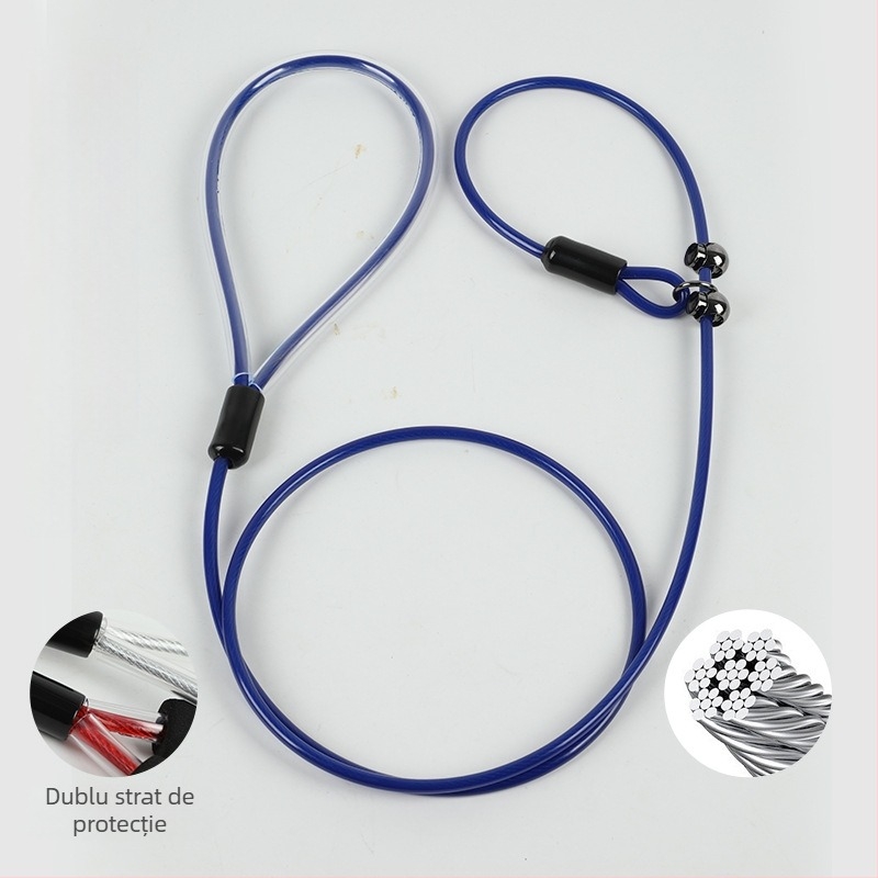 Coarda de tracțiune pentru câini, coarda P integrată, rezistentă la explozie, lanț Chong P, coarda de mers pe jos pentru câini Shoushou, coarda generală pentru câini mici, medii și mari