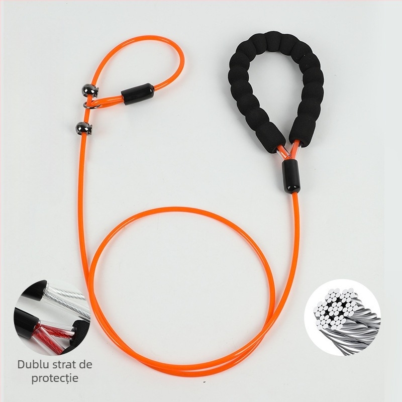 Coarda de tracțiune pentru câini, coarda P integrată, rezistentă la explozie, lanț Chong P, coarda de mers pe jos pentru câini Shoushou, coarda generală pentru câini mici, medii și mari