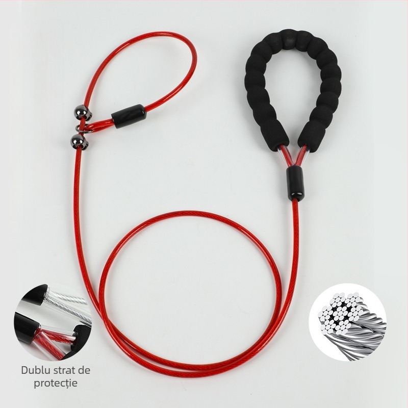 Coarda de tracțiune pentru câini, coarda P integrată, rezistentă la explozie, lanț Chong P, coarda de mers pe jos pentru câini Shoushou, coarda generală pentru câini mici, medii și mari