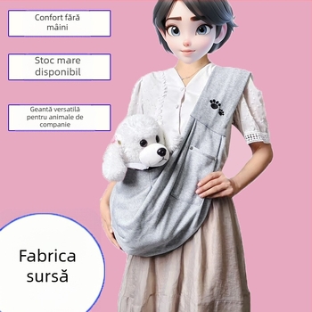 Rucsac portabil pentru câini mici, primăvară-vară, toamnă-iarnă, de înaltă calitate, pentru câini, crossbody, ușor, cu capacitate mare, pentru pisici
