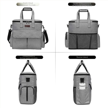 Geantă multifuncțională pentru hrana câinilor, pentru camping în aer liber, cu capacitate mare, pentru mașină, jucării și alte genți de depozitare