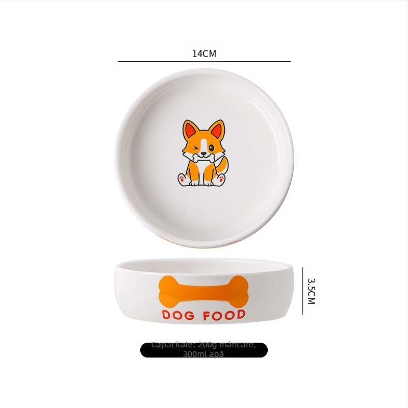 Furnizare spot de hrană pentru câini, bazin ceramic pentru hrană pentru câini, preț bol pentru pisici, articole pentru animale de companie en-gros și cu amănuntul