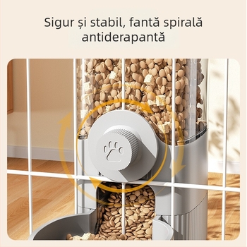 Pisică agățat animal de companie adăpător câine adăpător provizii agățat cușcă câine bazin pisică bol automat alimentator
