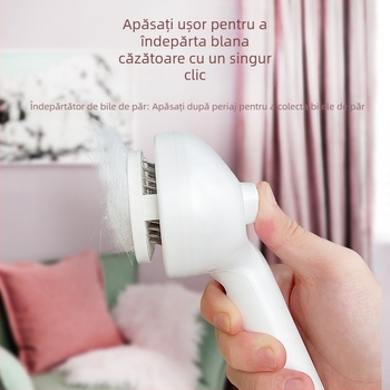 [Furnizare directă autentică pe piața internă, garanție de service post-vânzare] Spray pentru pieptene pentru păr, pudră albă, de la frații Laiwang pentru animale de companie