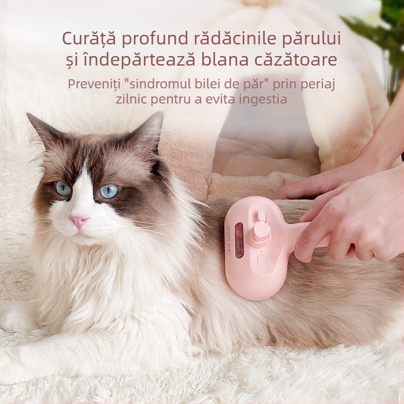 [Furnizare directă autentică pe piața internă, garanție de service post-vânzare] Spray pentru pieptene pentru păr, pudră albă, de la frații Laiwang pentru animale de companie
