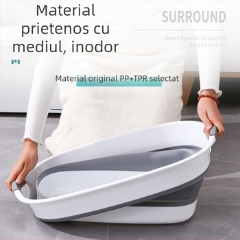 Cadă de baie pentru animale de companie, Cadă specială pentru pisici, Cadă de baie pentru pisici, Cadă de baie pentru câini mici, Cadă de baie anti-alergare pentru pisici, Pliabilă