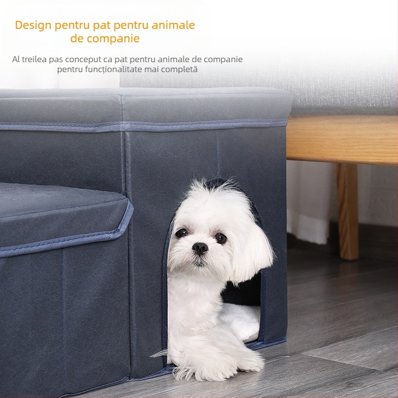 Scară pentru câini de companie, pliabilă, pentru depozitare, cușcă, pentru câini, cățărătoare, trepte, scări pentru animale de companie, consumabile pentru animale de companie