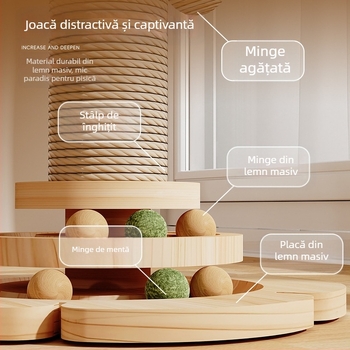 Suc vertical de cocos din sisal natural, suc de cocos, copac de cocos, suport pentru cățărat pentru pisici, suport pentru cățărat pentru pisici, coloană de prindere pentru pisici, platformă de sărituri pentru pisici, copac pentru pisici, jucărie pentru ani