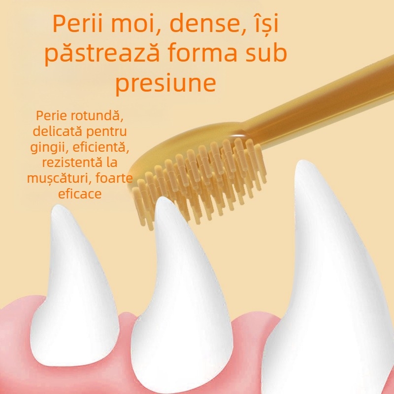 Periuță de dinți din silicon pentru pisici, set de periuțe de dinți pentru câini, periuță de dinți pentru animale de companie, produse de curățare a dinților pentru piatra, en-gros