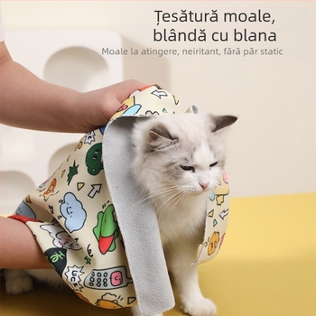 Fabrică en-gros, pânză multifuncțională pentru pisici, desene animate, graffiti, autoamorsare, înveliș magic pentru pisici, pânză ușor de învelit, pânză pentru pisici, provizii pentru pisici