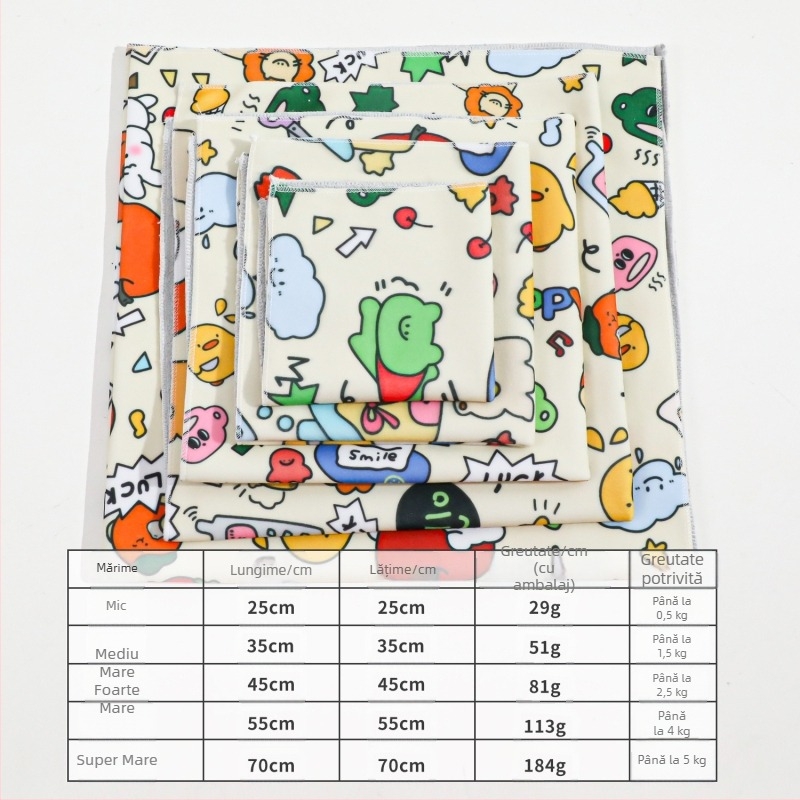 Fabrică en-gros, pânză multifuncțională pentru pisici, desene animate, graffiti, autoamorsare, înveliș magic pentru pisici, pânză ușor de învelit, pânză pentru pisici, provizii pentru pisici