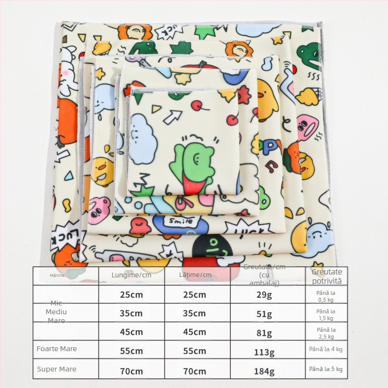 Fabrică en-gros, pânză multifuncțională pentru pisici, desene animate, graffiti, autoamorsare, înveliș magic pentru pisici, pânză ușor de învelit, pânză pentru pisici, provizii pentru pisici