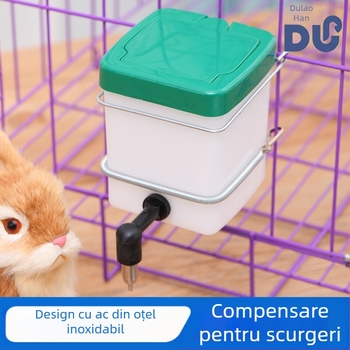 Fântână de băut pentru iepuri, en-gros, papagal transfrontalier, provizii pentru animale de companie, capacitate mare, agățat, percutor, fierbător automat pentru animale de companie