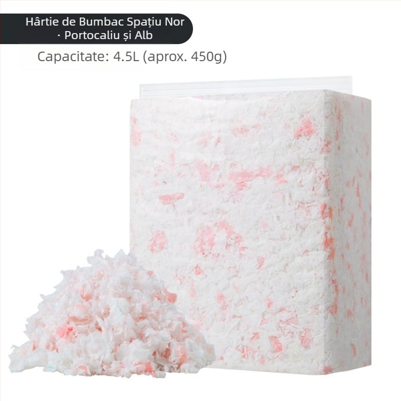 Hârtie de bumbac pentru hamster, dischetă naturală fără praf, hârtie de bumbac, deodorant pentru animale mici, hârtie de pulpă de bumbac, absorbant, așchii de lemn, consumabile pentru hamster