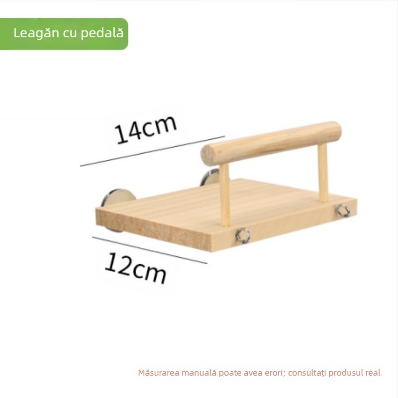 Jucărie pentru papagali, piele de tigru, bujor, Xuanfeng, colivie pentru păsări de mestecat și cățărat, scară, platformă, scară, leagăn, articole pentru animale de companie