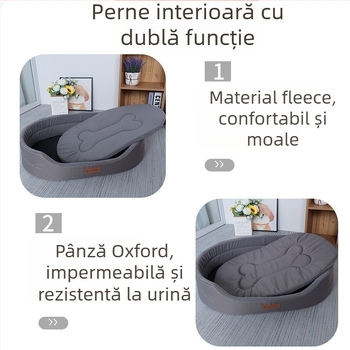 Animal de companie cald iarna patru anotimpuri universal detașabil și lavabil toamna și iarna pisică dormit pisică saltea cușcă animale de companie provizii