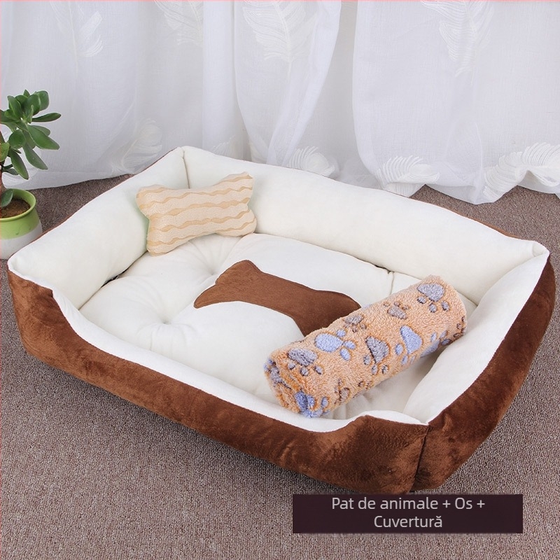 Fabrică în stoc pentru animale de companie, canisă mare, cuib de pisică, golden retriever, Teddy cald, saltea pentru animale de companie Four Seasons, articole pentru animale de companie en-gros