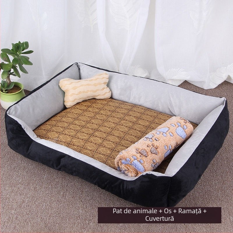 Fabrică în stoc pentru animale de companie, canisă mare, cuib de pisică, golden retriever, Teddy cald, saltea pentru animale de companie Four Seasons, articole pentru animale de companie en-gros