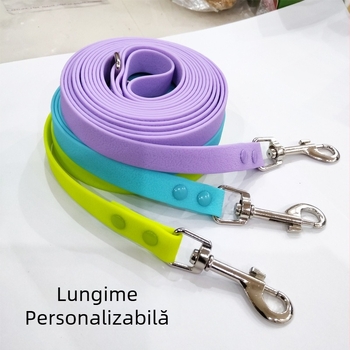 Amazon, fierbinte, vânzare de frânghii de tracțiune din PVC pentru animale de companie, impermeabile, produse pentru câini, curea de tracțiune mai lungă, rezistentă la uzură pentru animale de companie, frânghie de mers pe jos pentru câini