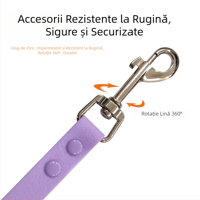 Amazon, fierbinte, vânzare de frânghii de tracțiune din PVC pentru animale de companie, impermeabile, produse pentru câini, curea de tracțiune mai lungă, rezistentă la uzură pentru animale de companie, frânghie de mers pe jos pentru câini