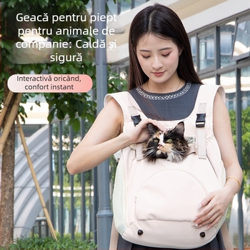 Rucsac de piept pentru animale de companie, geantă de iarnă caldă pentru câini, curea de piept pentru pisici, rucsac de călătorie portabil pentru animale de companie, rucsac pentru pisici