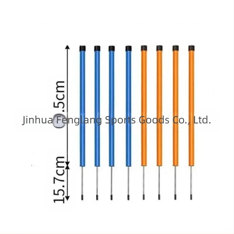 Bară cu obstacole pentru dresaj de animale de companie, bară cu obstacole pentru dresaj de câini, bară de sărituri, bară cu semne pentru dresaj în aer liber, costum de dresaj pentru animale de companie