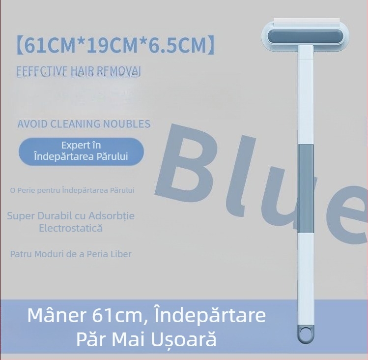 Racletă multifuncțională pentru păr de animale de companie, îndepărtator de păr de pisică, curățitor de păr de câine, îndepărtator de păr de covor și pat, instrument de îngrijire a animalelor de companie