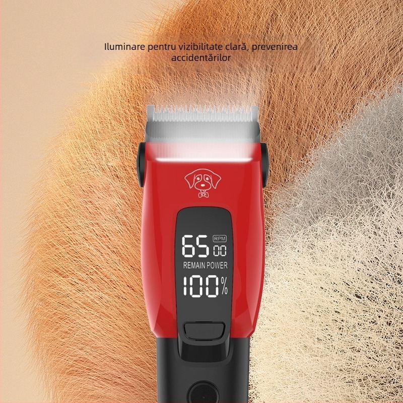 Mașină de tuns electrică pentru animale de companie, mașină de tuns electrică pentru câini, mașină de ras pentru pisici, mașină de tuns pentru câini, mașină de tuns transfrontalieră