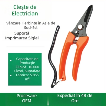 Foarfece de grădină din oțel inoxidabil, de vânzare cu agățat, 702, multifuncționale, din sârmă, pentru grădină, floricultură, horticole, vânzare fierbinte