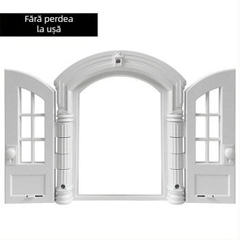 Sursă transfrontalieră de nouă cușcă pentru pisici, gaură pentru câini, fără ușă clapă, ușă pentru animale de companie, ușă franceză pentru pisici