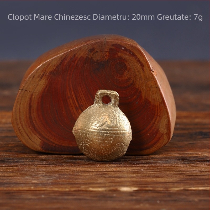 Clopot de cupru, clopot de tigru din cupru, clopot de animale de companie, clopot de câine, pisică, clopot de tigru, vite, oaie, cal, clopot antic