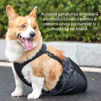 Câine de companie picior posterior accidentare accesorii auxiliare câini medii și mari picior posterior dizabilități geantă de tragere picior posterior protecție accesorii pentru animale de companie