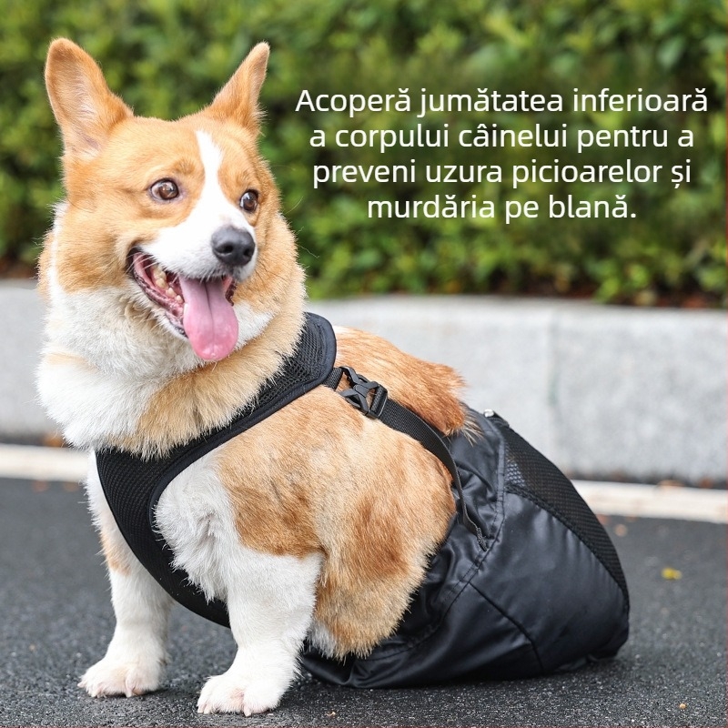 Câine de companie picior posterior accidentare accesorii auxiliare câini medii și mari picior posterior dizabilități geantă de tragere picior posterior protecție accesorii pentru animale de companie