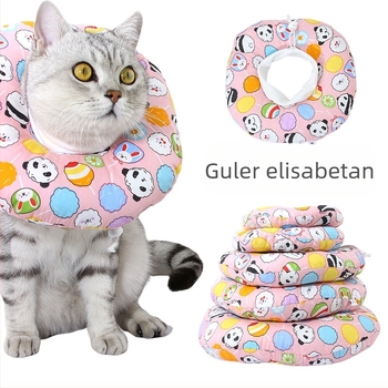 Inel Elizabeth pentru animale de companie, inel pentru gât, inel moale pentru rușine, anti-mușcătură, postoperator, anti-lins, impermeabil, sterilizare chirurgicală, consumabile