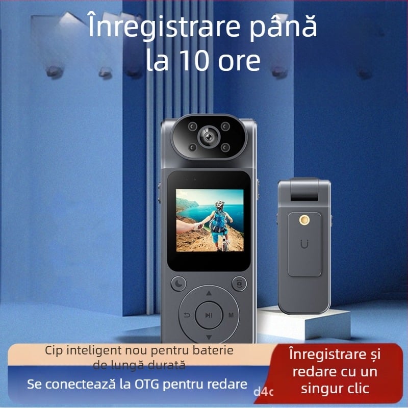 Cameră video cu clip L19, direct din fabrică, cu viziune nocturnă 4K HD, înregistrator video pentru conferințe WiFi