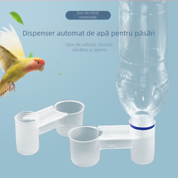 Papagal păsări graur porumbel cu gură dublă ghid de apă potabilă dispozitiv de apă potabilă porumbel dispozitiv automat de apă potabilă medicament pentru porumbei dispozitiv de apă potabilă