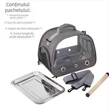 Geantă portabilă transfrontalieră pentru păsări, pliabilă, cușcă pentru păsări, Oxford din pânză, geantă pentru păsări, papagal, porumbel, animal de companie mic, geantă pentru cârtițe