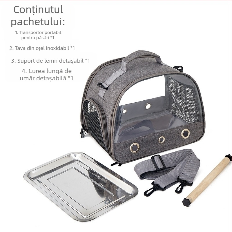 Geantă portabilă transfrontalieră pentru păsări, pliabilă, cușcă pentru păsări, Oxford din pânză, geantă pentru păsări, papagal, porumbel, animal de companie mic, geantă pentru cârtițe