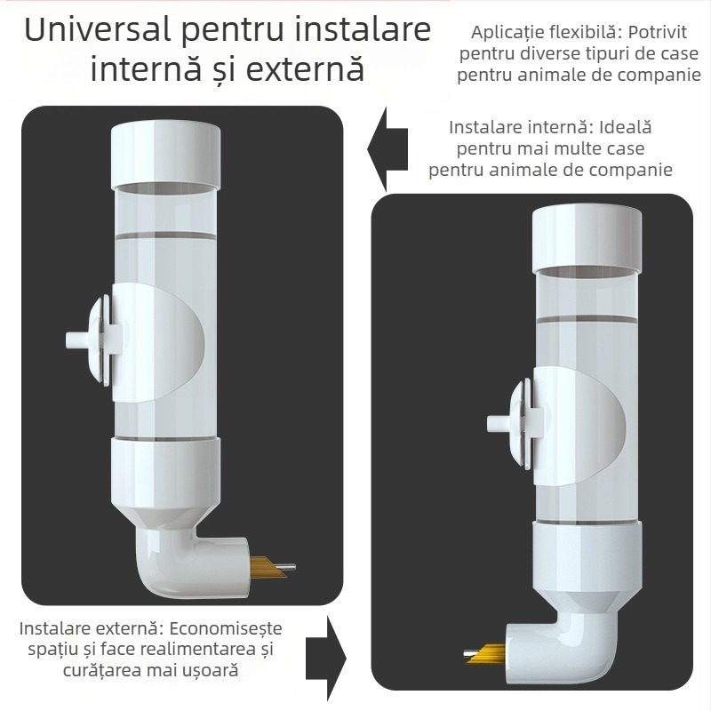 Fântână automată de băut pentru păsări, ceaun cu percutor, piele de tigru, Xuan Feng, papagal, scurgător, hrănitor cu apă, accesorii pentru colivie mare