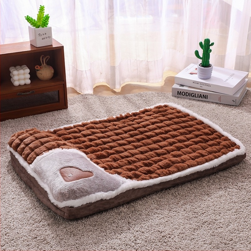 Furnizare directă din fabrică, saltea pentru câini Four Seasons, confortabilă, îngroșată, pentru animale de companie, saltea de dormit pentru câini mari, detașabilă și lavabilă, pentru canisă, articole pentru animale de companie