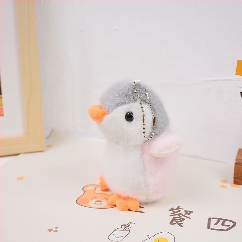 Drăguț pinguin de pluș breloc pandantiv fetiță geantă pandantiv cadou pinguin păpușă mică desene animate mașină de apucat mascul