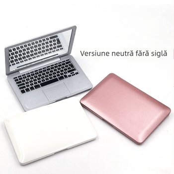 Oglindă de machiaj pentru laptop, oglindă portabilă mini pentru machiaj, oglindă cu aer